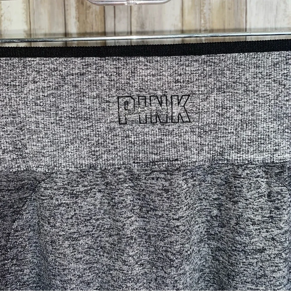 PINk Grey Seamless Air Medium Impact Leggings - Picture 6 of 7